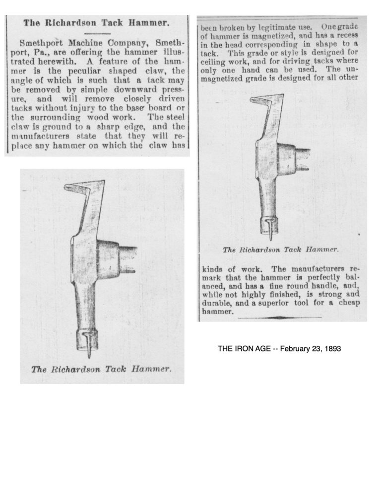 Richardson Tack Hammer