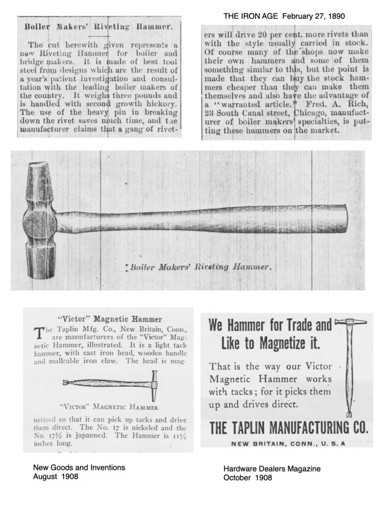 Boiler Maker’s Riveting Hammer