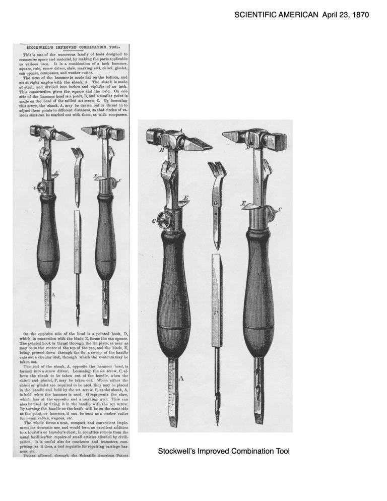 Stockwell’s Improved Combination Tool