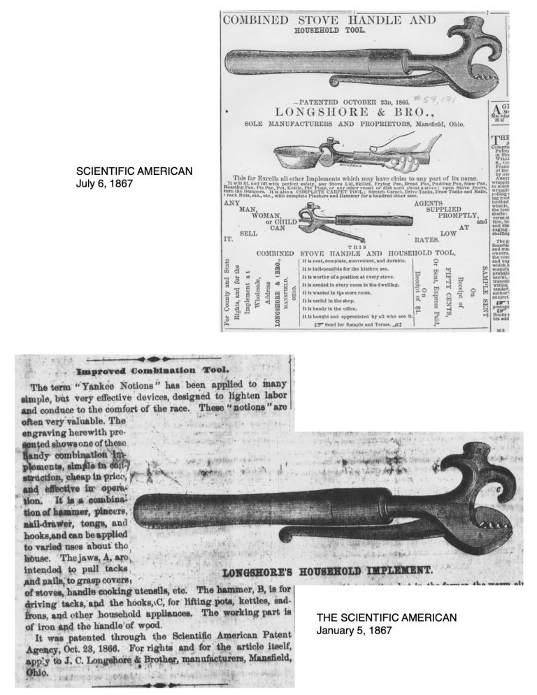 Combined Stove Handle and Household Tool